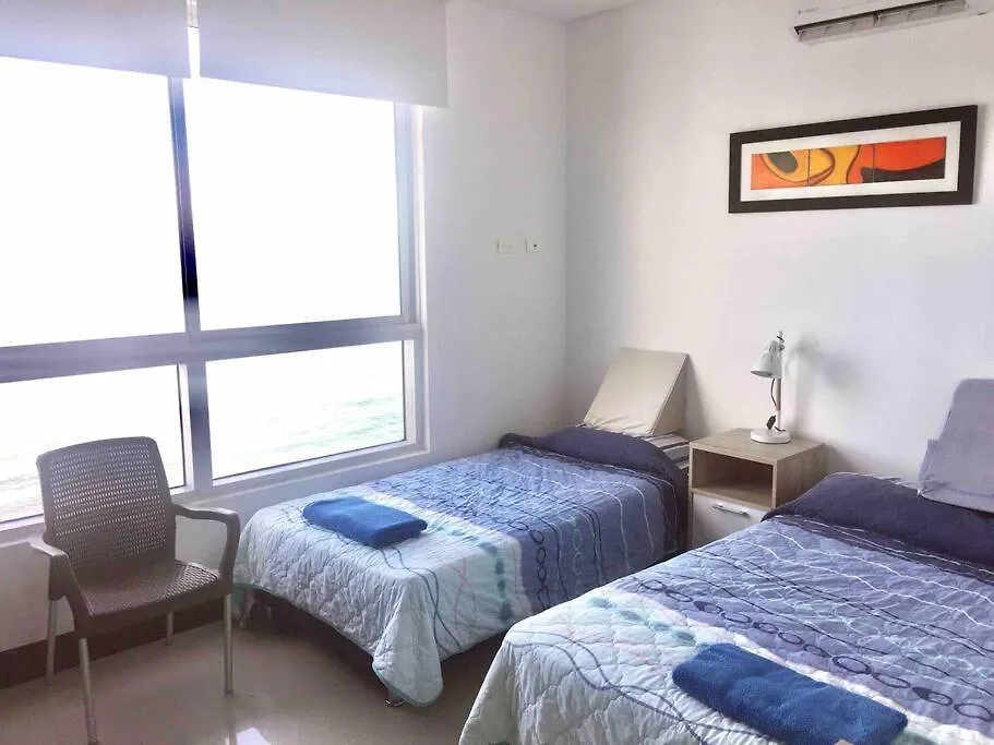 Apartmán Apartamento Vista Al Mar Y Cerca Centro Historico Cartagena