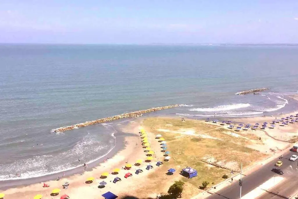 Apartamento Vista Al Mar Y Cerca Centro Historico Cartagena Apartmán