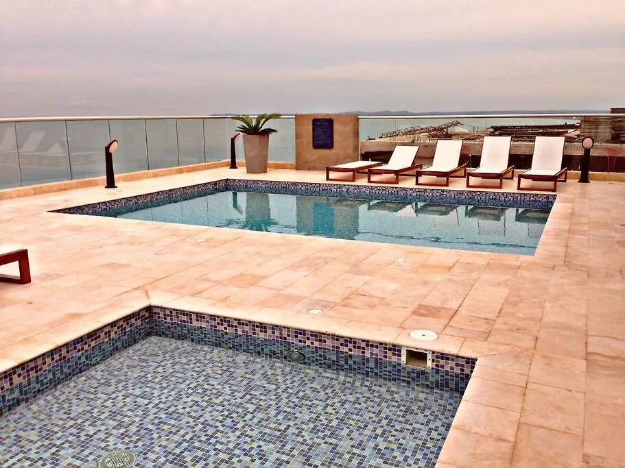 Apartmán Apartamento Vista Al Mar Y Cerca Centro Historico Cartagena Kolumbie
